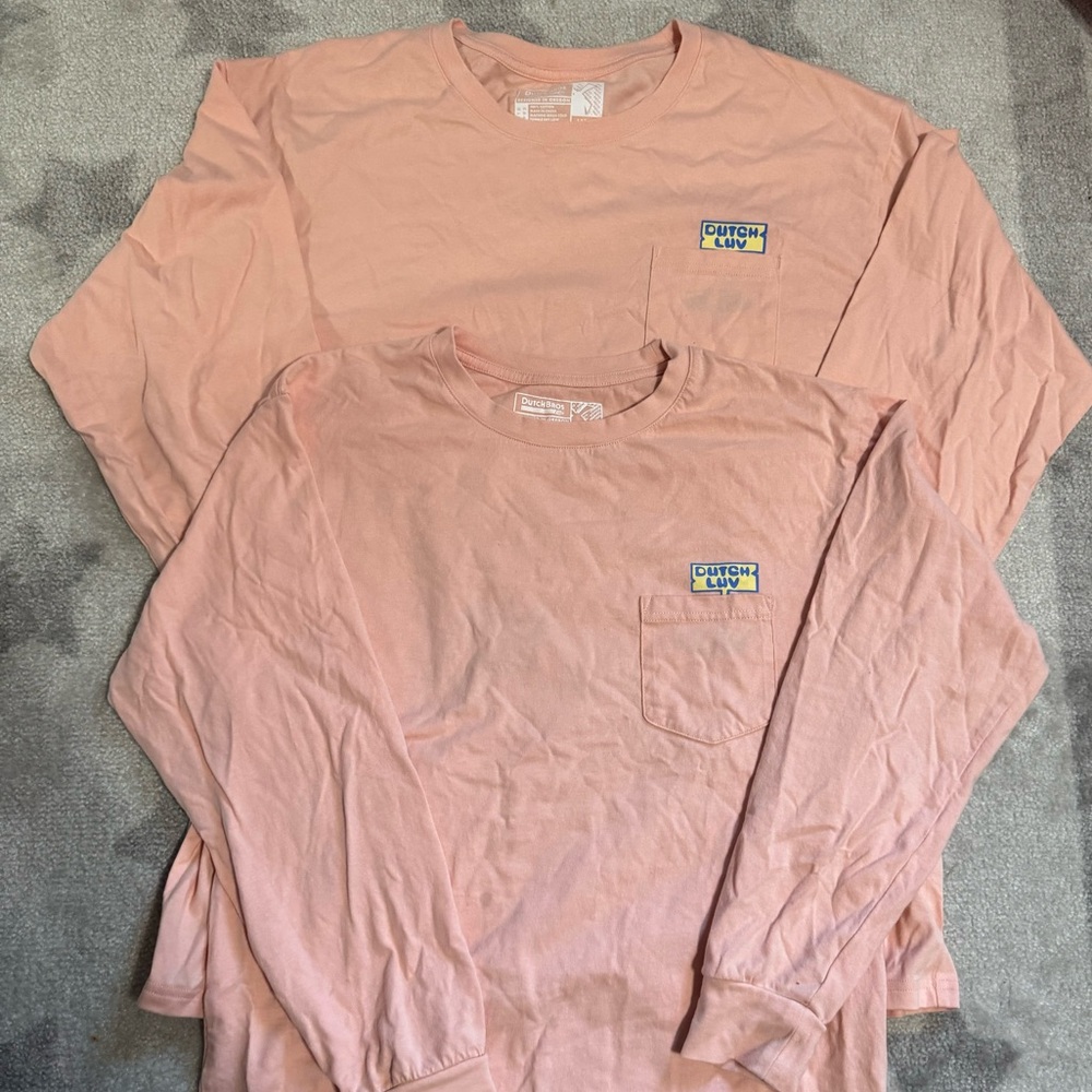 Exclusive dutch luv long sleeves (dutch bros valentines shirt 2024)